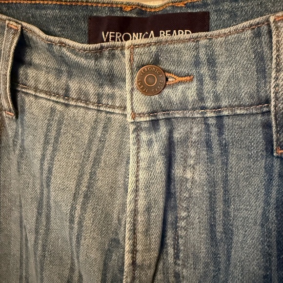 New with tags Veronica Beard Crosbie Wide Leg Loafer with Stripes 31 - Picture 3 of 12